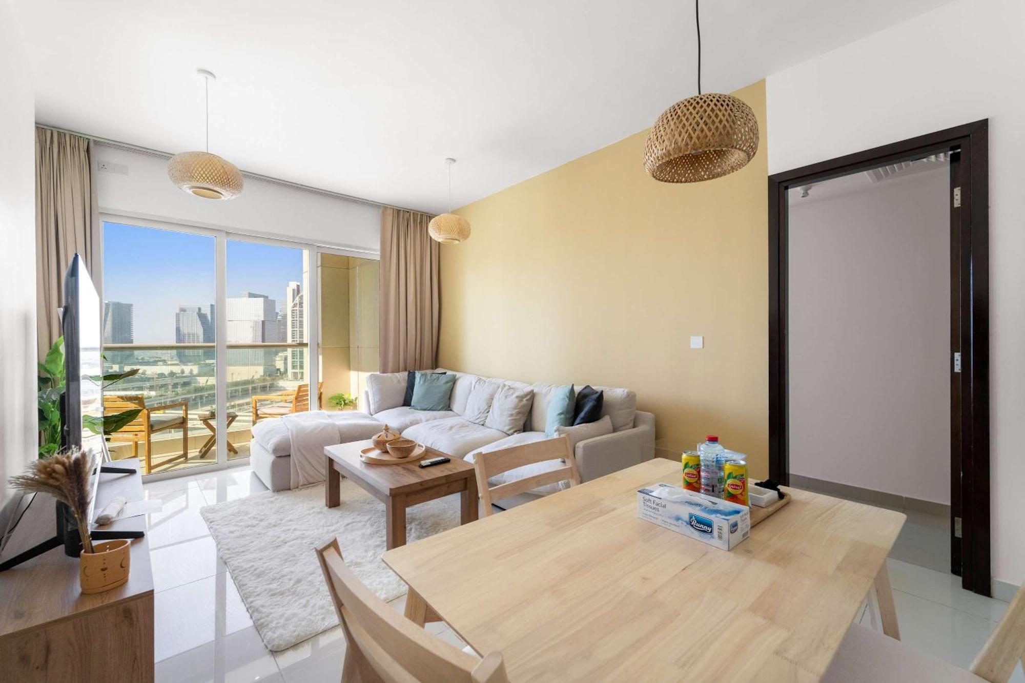 Silkhaus Cozy 1bdr Near Reem Mall In Burooj Views Apartamento Abu Dhabi